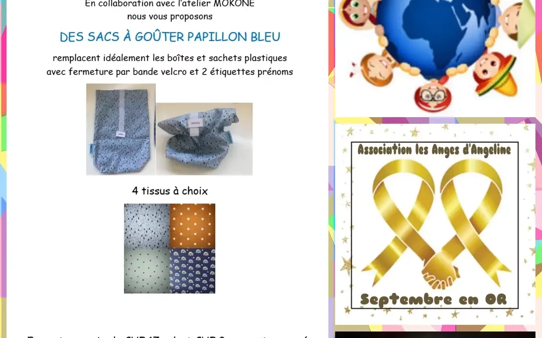 La crèche le Papillom Bleu, septembre en Or