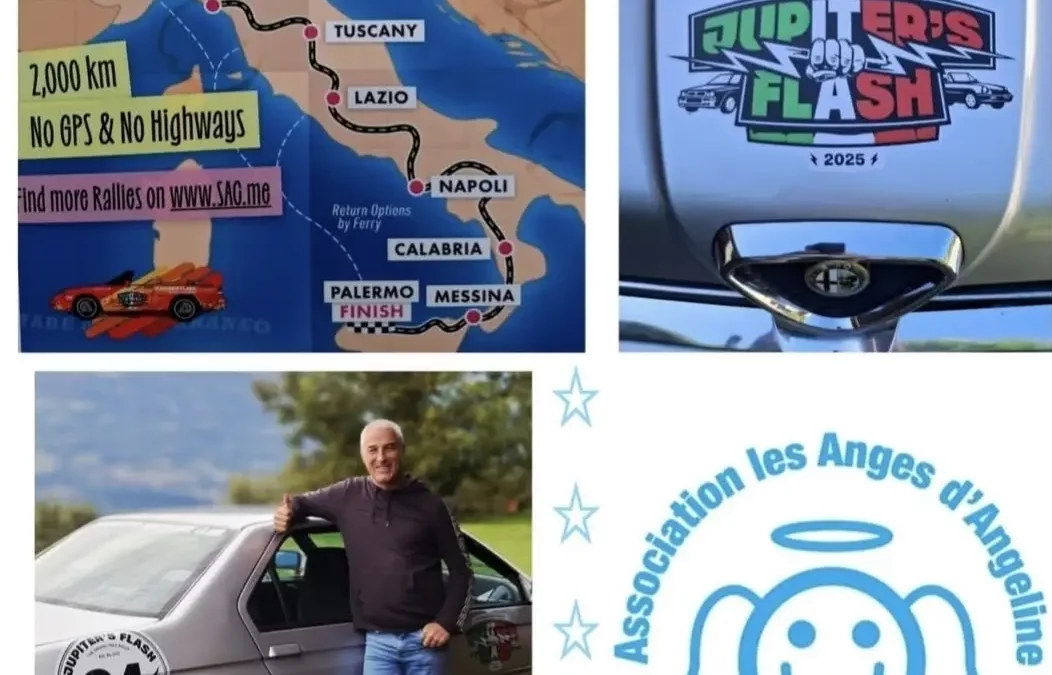 Défi solidaire, 3000 km pour soutenir les enfants atteints de cancer 🎗